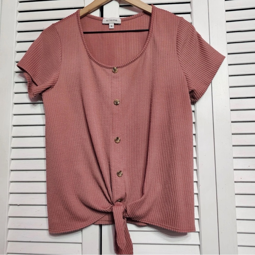 Set‎ The Stage - Ribbed Top